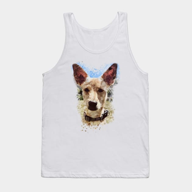 Carolina Dog Tank Top by Ginstore